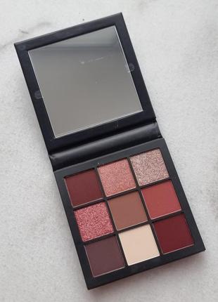 Huda beauty палетка теней obsessions palette mauve