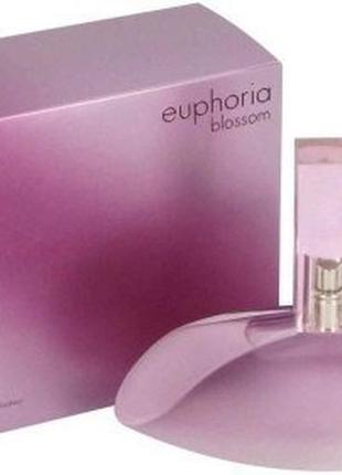 Туалетная вода calvin klein euphoria blossom цветочные остаток 55 мл