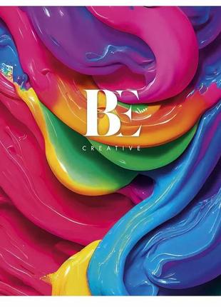 Зошит загальний "be creative" 096-3240k-3 в клітинку, 96 аркушів1 фото