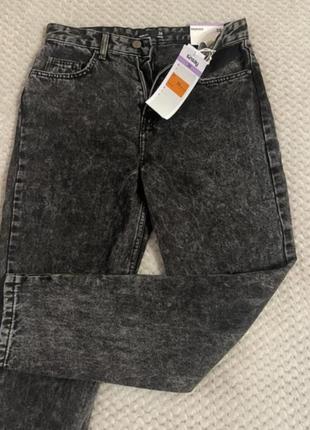 Продам классные новые джинсы мом, фирма sinsay, p.38, 100% коттон1 фото