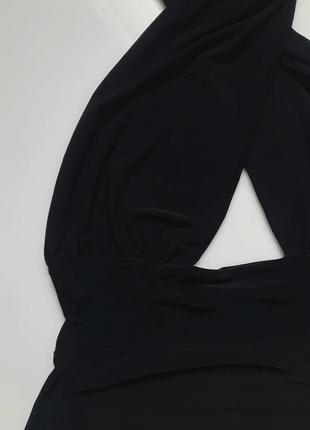 Соблазнительное платье с бретелями вокруг шеи isawitfirst сексуальное черное платье с декольте5 фото