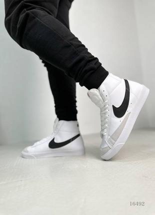 Кроссовки nike blazer mid 77 white