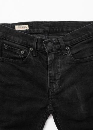 Levis 519 extreme skinny fit jeans black denim 24875-0070&nbsp;мужские джинсы3 фото