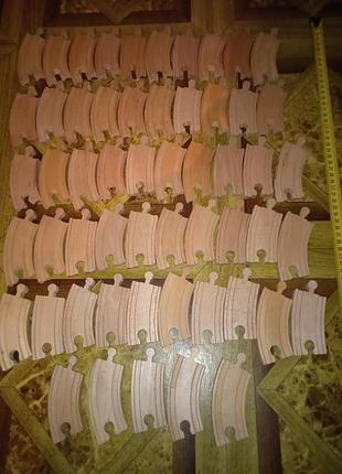 Деревянная железная дорога детали