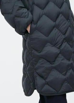 Ультралегкий пуховик оверсайз від uniqlo2 фото
