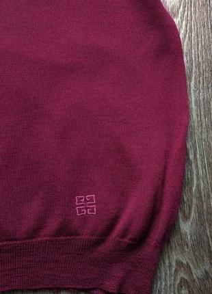 Оригинальная женская шерстяная туника свитер джемпер свитшот худи футболка givenchy размер m5 фото