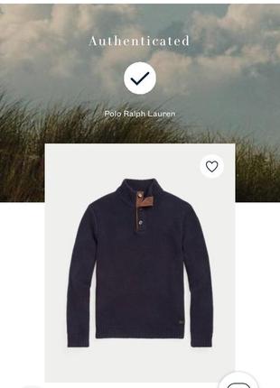 Мужской шерстяной свитер кофта polo ralph lauren2 фото