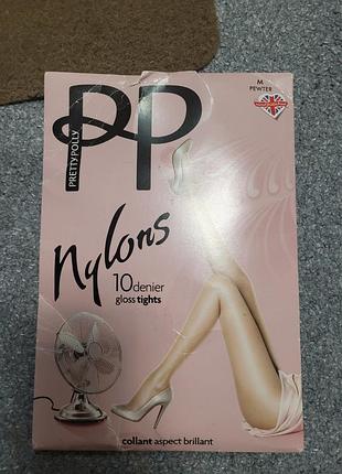 Колготки pretty polly серые😍