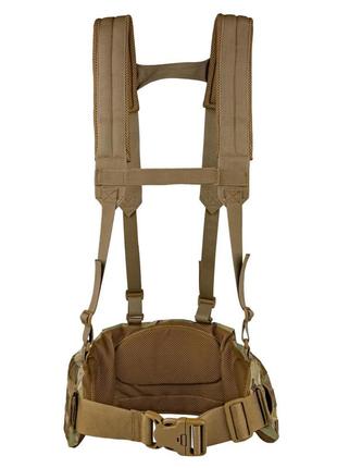 Тактичний пояс рпс з балістичним пакетом 1-го класу мультикам, краща якість, original