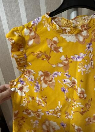 Блуза в цветочек shein7 фото