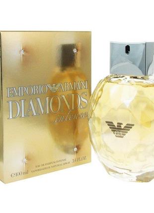 Парфюмированная вода emporio armani diamonds intense 20 мл (флакон 50 мл) фруктовые, цветочные ориги1 фото