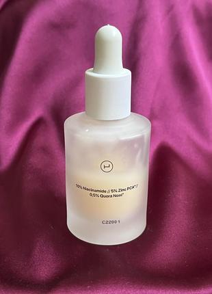 Сыворотка transparent lab с ниацинамидом и цинком