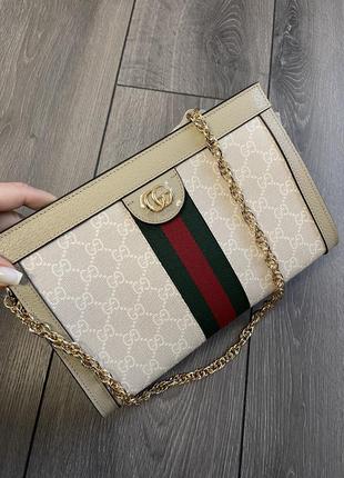 Сумка gucci ophidia натуральная кожа3 фото