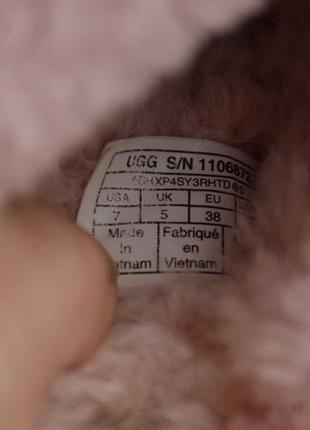 Ugg australia scuffette ii шлепанцы тапочки женские зимние мех овчина цигейка оригинал 38 р/24.5см7 фото