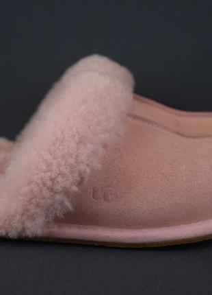 Ugg australia scuffette ii шлепанцы тапочки женские зимние мех овчина цигейка оригинал 38 р/24.5см1 фото