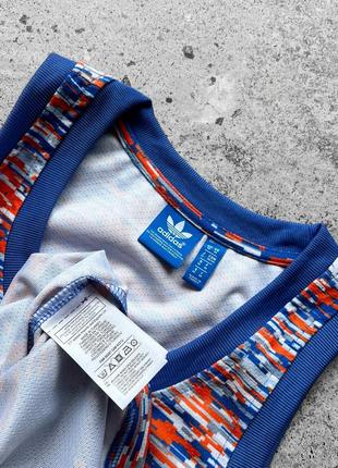 Adidas originals new york knicks 46 full printed tank top shirt basketball майка6 фото