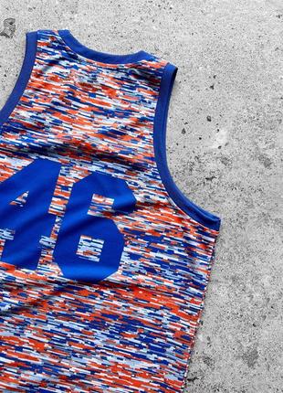 Adidas originals new york knicks 46 full printed tank top shirt basketball майка4 фото