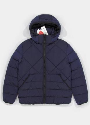 Чоловіча куртка tom tailor, sorona aura, стьобана, темно-синя