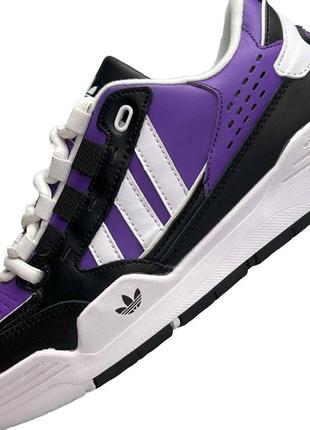 Жіночі кросівки adidas originals adi2000 black white purple#адидас6 фото