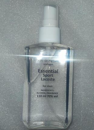 Духи fluid no132 (аромат напоминает lacoste essential sport) мужские 110 ml2 фото