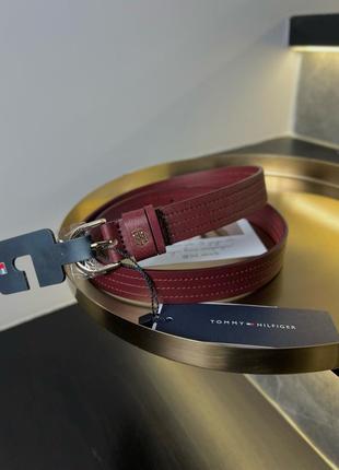 Женский кожаный ремень оригинал xs размер tommy hilfiger3 фото