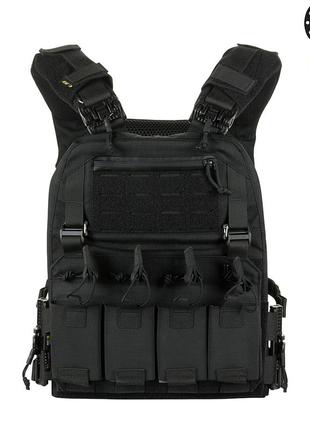 Плитоноска швидкого скидання m-tac cuirass fast qrs xl black, краща якість, оригінал ua