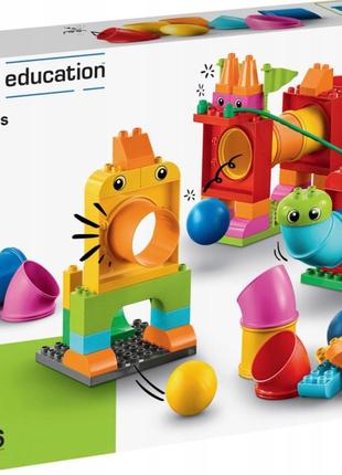 Конструктор lego education 45026 education duplo експерименти з трубами