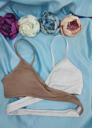 Топ рубчик бра лиф верх от купальника