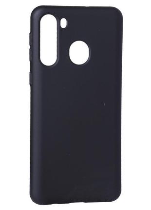 Original silicone case — samsung a21 2019  — black (1)