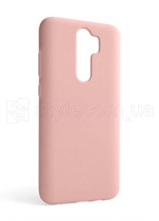 Чехол full silicone case для xiaomi redmi note 8 pro light pink (12) (без логотипа)