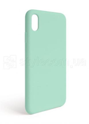 Чохол full silicone case для apple iphone xr new blue (67) (без логотипа)