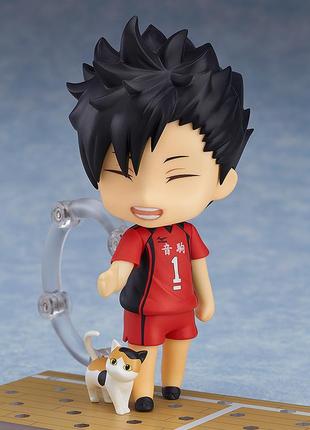 Оригінальна фігурка нендороїд тецуро куро з аніме волейбол haikyu!! nendoroid tetsuro kuroo 6894 фото