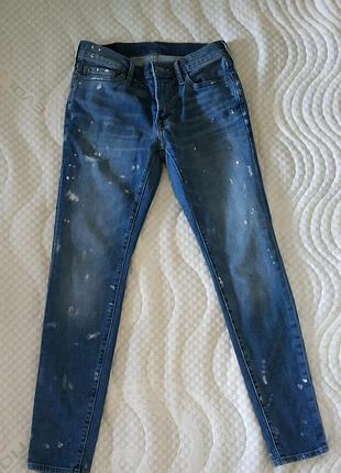 Джинсы скини abercrombie & fitch 28*30