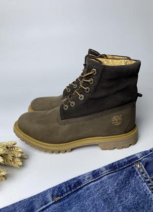 Шкіряні ботінки timberland