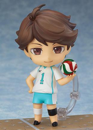 Оригинальная фигурка нендороид тора ойкава с аниме волейбол haikyu!! nendoroid touchokawa 5631 фото