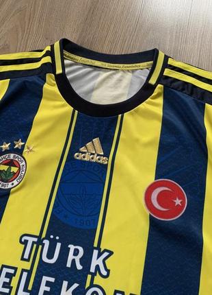 Мужская футбольная футболка джерси adidas fenerbahce3 фото