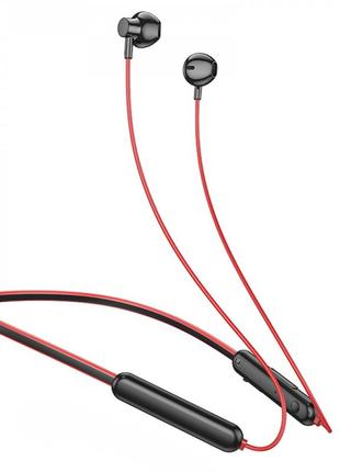 Навушники bluetooth earphones — hoco es67 — red