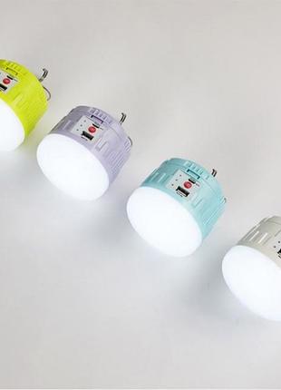 Ліхтар (лампа) для кемпінгу світлодіодна (сонячна батарея) energy saving led2 фото