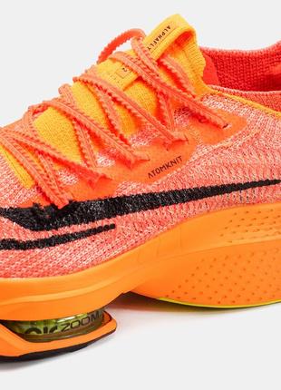 Мужские кроссовки nike air zoomx alphafly orange 40-41-42-43-44-459 фото