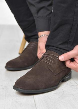 Туфли мужские коричневого цвета туфли классические мужские1 фото