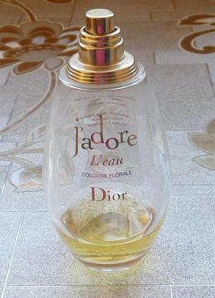 Dior jadore leau cologne florale 25 мл (флакон 125 мл) квіткові оригінал старороб2 фото