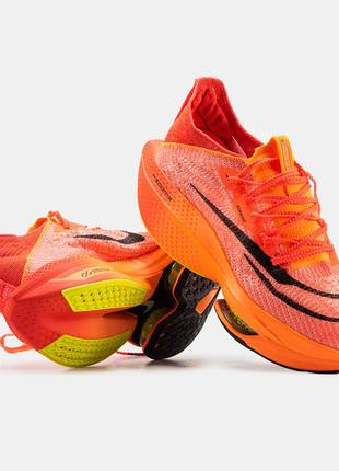 Женские кроссовки nike air zoomx alphafly orange 38-39-40-41