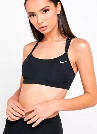 Спортивний топ nike favorites strappy bra aq8686-010 xs