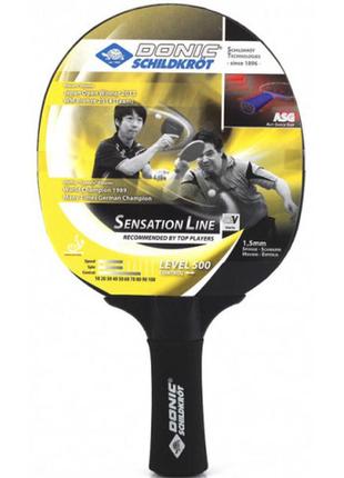 Ракетка для настольного тенниса donic sensation 500 (714402)