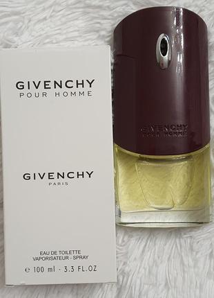 Туалетна вода тестер givenchy pour homme / распив