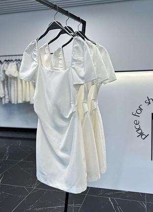 Шикарна сукня zara іспанія, тканина льон