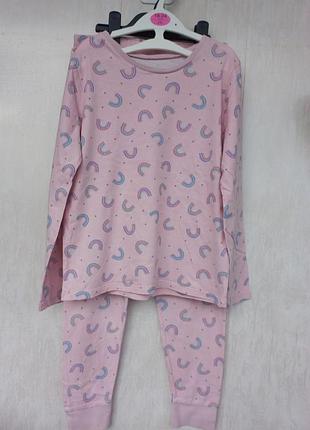 Хлопковая принтованная пижама