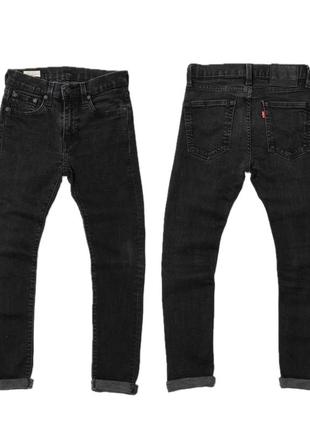 Levis 519 extreme skinny fit jeans black denim 24875-0070&nbsp; мужские джинсы