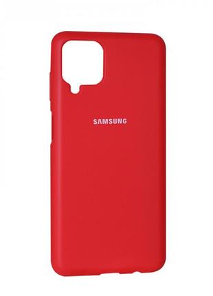 Original silicone case — samsung a12 (a125) — red