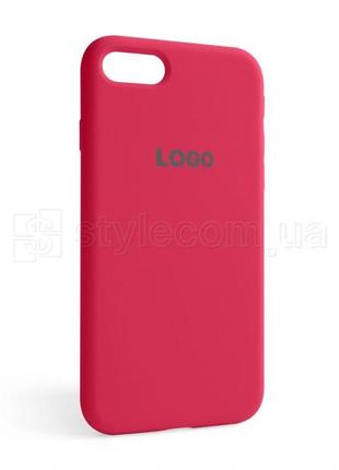 Чехол full silicone case для apple iphone 7, 8, se 2020 rose red (37)1 фото